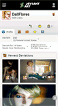 Mobile Screenshot of daliflores.deviantart.com