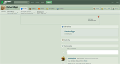 Desktop Screenshot of oatsandeggs.deviantart.com