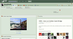 Desktop Screenshot of koncalstudio.deviantart.com