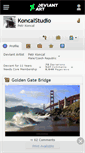 Mobile Screenshot of koncalstudio.deviantart.com