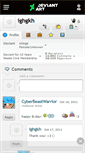 Mobile Screenshot of ighgkh.deviantart.com