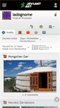 Mobile Screenshot of ladognome.deviantart.com