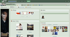 Desktop Screenshot of baseballshrine.deviantart.com