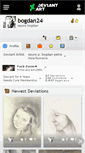 Mobile Screenshot of bogdan24.deviantart.com