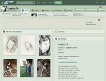 Tablet Screenshot of bogdan24.deviantart.com