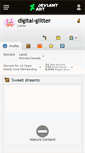 Mobile Screenshot of digital-glitter.deviantart.com