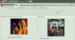 Desktop Screenshot of perfectpinkwater.deviantart.com