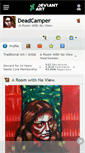 Mobile Screenshot of deadcamper.deviantart.com