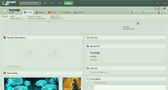 Desktop Screenshot of keyleigh.deviantart.com