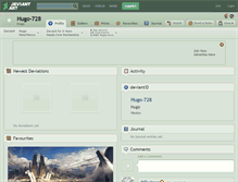 Tablet Screenshot of hugo-728.deviantart.com