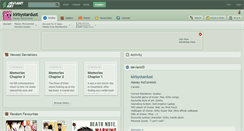 Desktop Screenshot of kirbystardust.deviantart.com