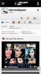 Mobile Screenshot of harvestqueen.deviantart.com