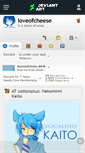 Mobile Screenshot of loveofcheese.deviantart.com