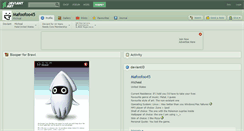 Desktop Screenshot of mafoofoo45.deviantart.com