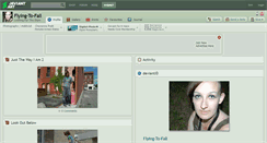 Desktop Screenshot of flying-to-fall.deviantart.com