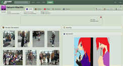 Desktop Screenshot of katsumi-hitachiin.deviantart.com