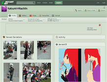 Tablet Screenshot of katsumi-hitachiin.deviantart.com