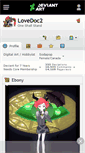 Mobile Screenshot of lovedoc2.deviantart.com