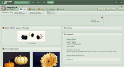 Desktop Screenshot of mmp-stock.deviantart.com
