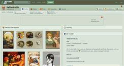 Desktop Screenshot of katherinelin.deviantart.com
