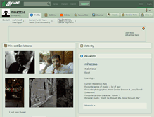 Tablet Screenshot of mhazzaa.deviantart.com
