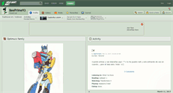 Desktop Screenshot of beeprime93.deviantart.com