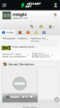 Mobile Screenshot of mistg84.deviantart.com