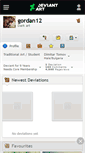 Mobile Screenshot of gordan12.deviantart.com