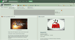Desktop Screenshot of katase6626.deviantart.com