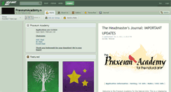 Desktop Screenshot of praxeumacademy.deviantart.com