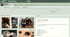 Desktop Screenshot of neophot.deviantart.com