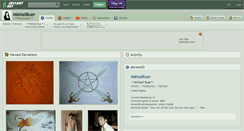 Desktop Screenshot of mikhailbuer.deviantart.com