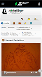 Mobile Screenshot of mikhailbuer.deviantart.com