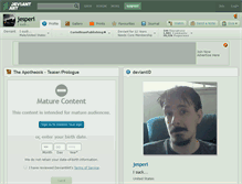 Tablet Screenshot of jesperi.deviantart.com
