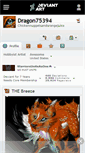 Mobile Screenshot of dragon75394.deviantart.com