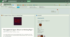 Desktop Screenshot of american236.deviantart.com