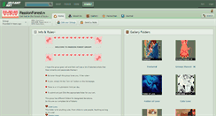 Desktop Screenshot of passionforest.deviantart.com