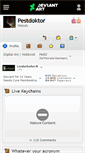 Mobile Screenshot of pestdoktor.deviantart.com
