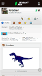 Mobile Screenshot of krocken.deviantart.com