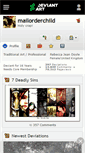 Mobile Screenshot of mailorderchild.deviantart.com