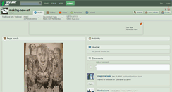 Desktop Screenshot of making-new-art.deviantart.com
