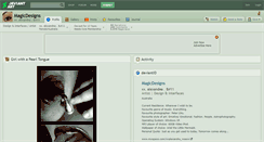 Desktop Screenshot of magicdesigns.deviantart.com