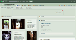Desktop Screenshot of czarny-kon-nicosci.deviantart.com