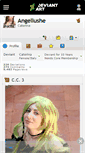 Mobile Screenshot of angellushe.deviantart.com