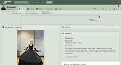 Desktop Screenshot of dimbarion.deviantart.com