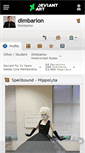 Mobile Screenshot of dimbarion.deviantart.com