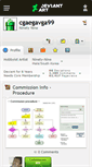 Mobile Screenshot of cgaegavga99.deviantart.com