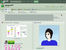 Tablet Screenshot of cgaegavga99.deviantart.com