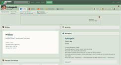 Desktop Screenshot of hydexgackt.deviantart.com