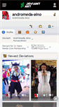 Mobile Screenshot of andromeda-aino.deviantart.com